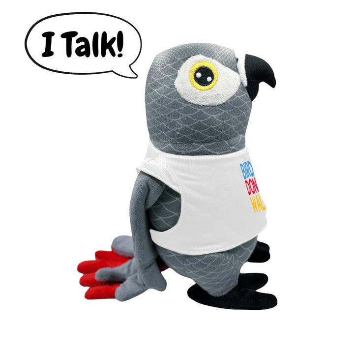 Gizmo The Grey Bird Plush 2.0