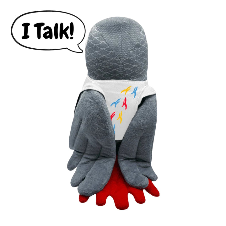 Gizmo The Grey Bird Plush 2.0