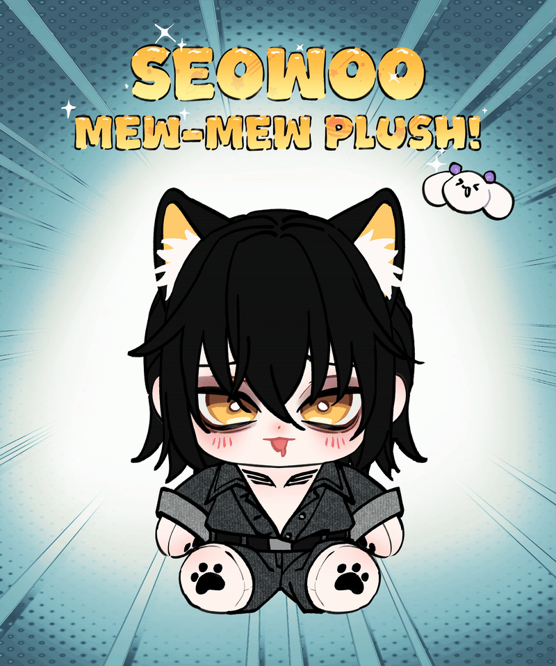 Seowoo Mew-Mew Plush