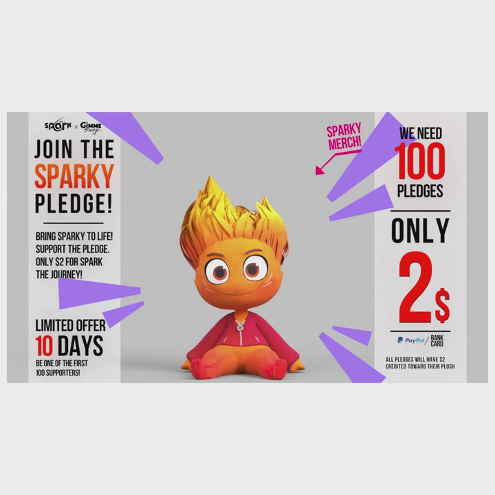 Sparky Plush