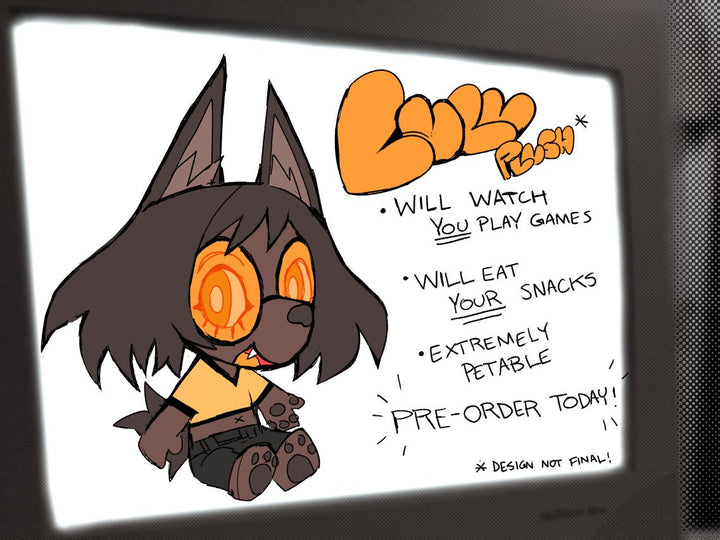 Lulu the Dog-girl Plush!
