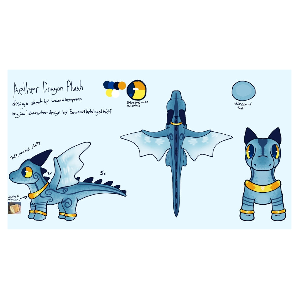 Aether Dragon Plush