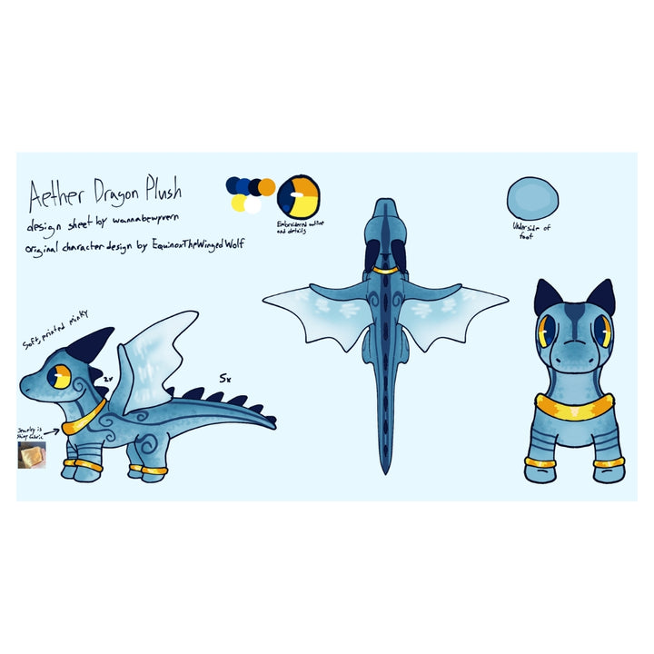 Aether Dragon Plush