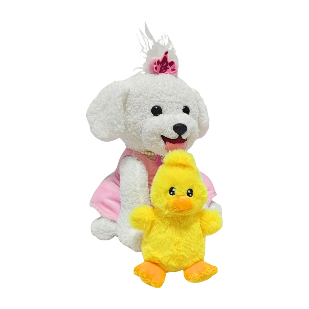 Babblin Animal Raps Babblin Barb Plush – Gimme Swag