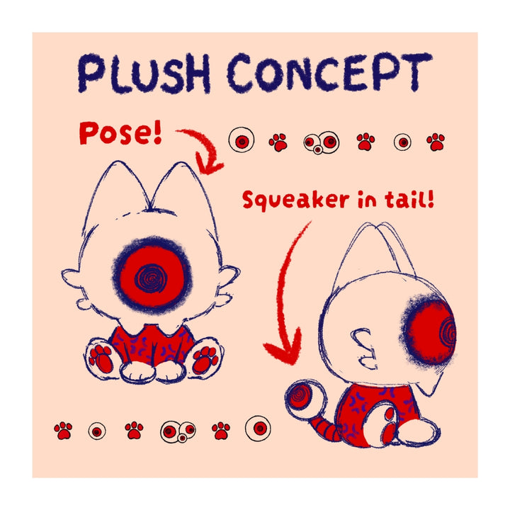 Bulbi Cat Plush