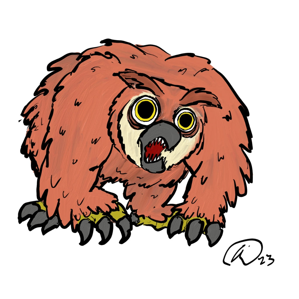 Charlie the Owlbear Plushie