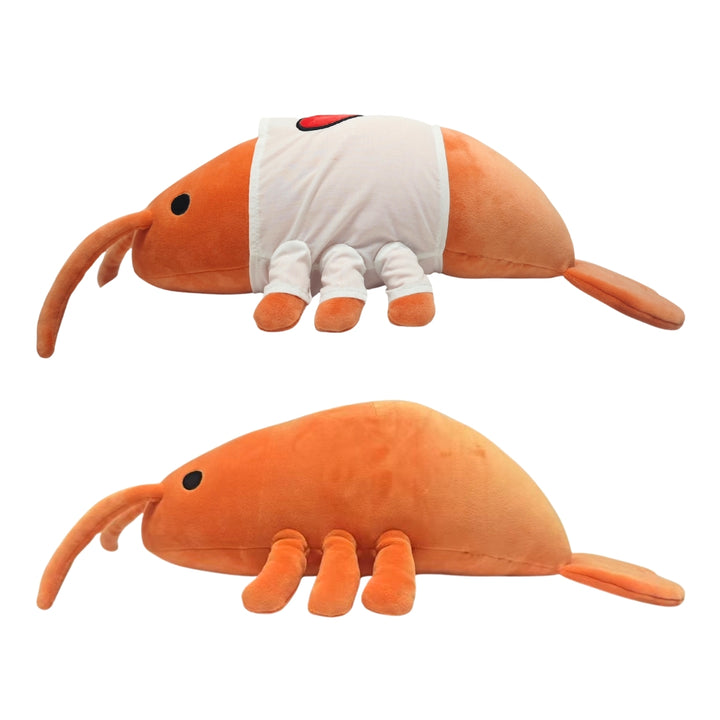 Huggable Emotional Support Shrimp Pillow