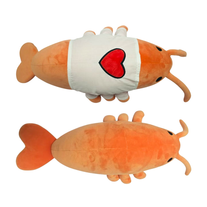 Huggable Emotional Support Shrimp Pillow