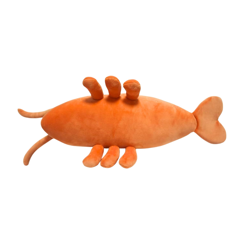 Huggable Emotional Support Shrimp Pillow