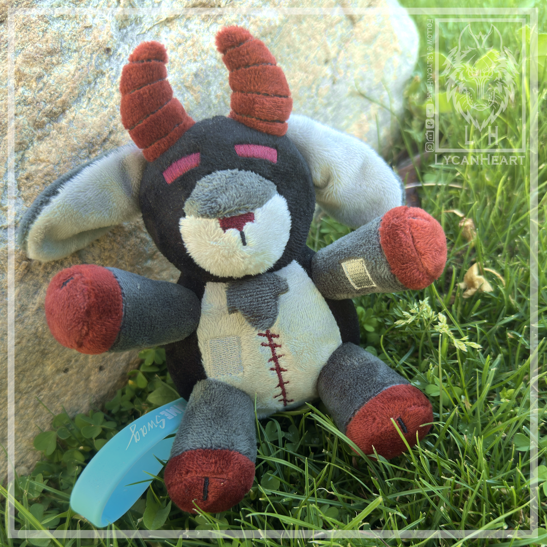 Jeff the Goat Plush Keychain