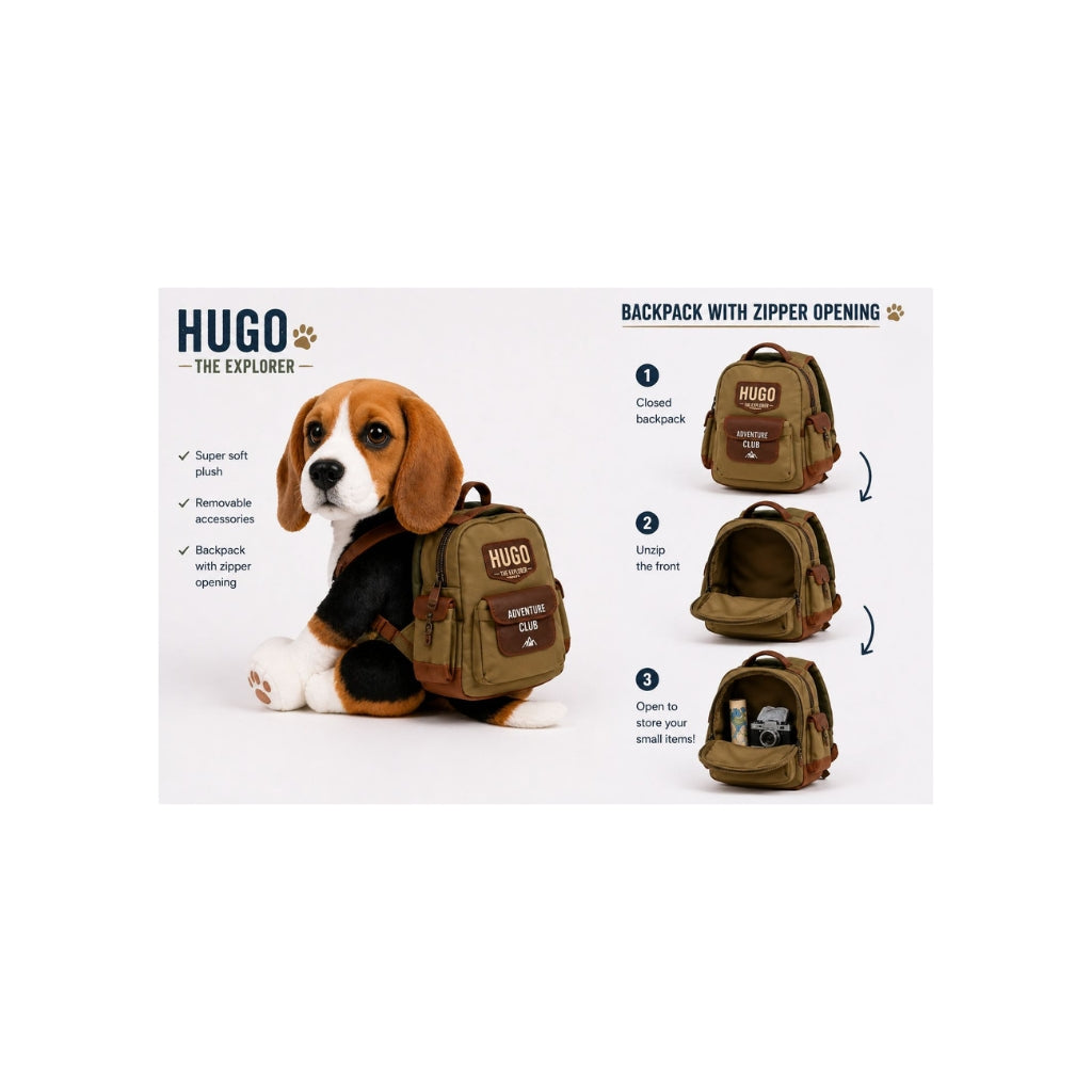 HUGO the Explorer Plush