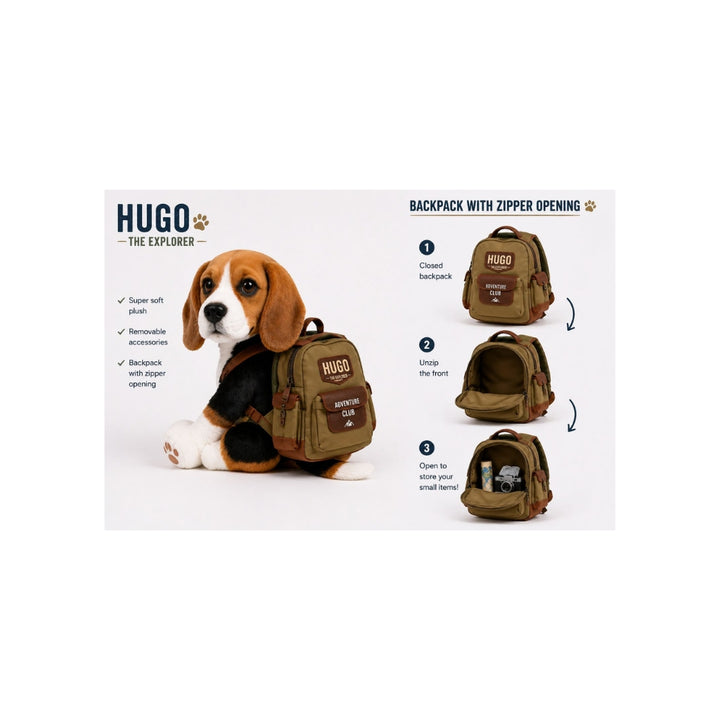 HUGO the Explorer Plush