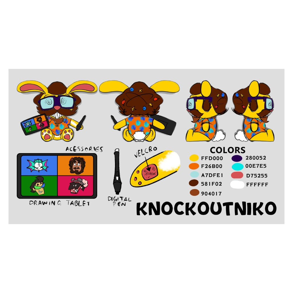 KnockoutNiko Plush