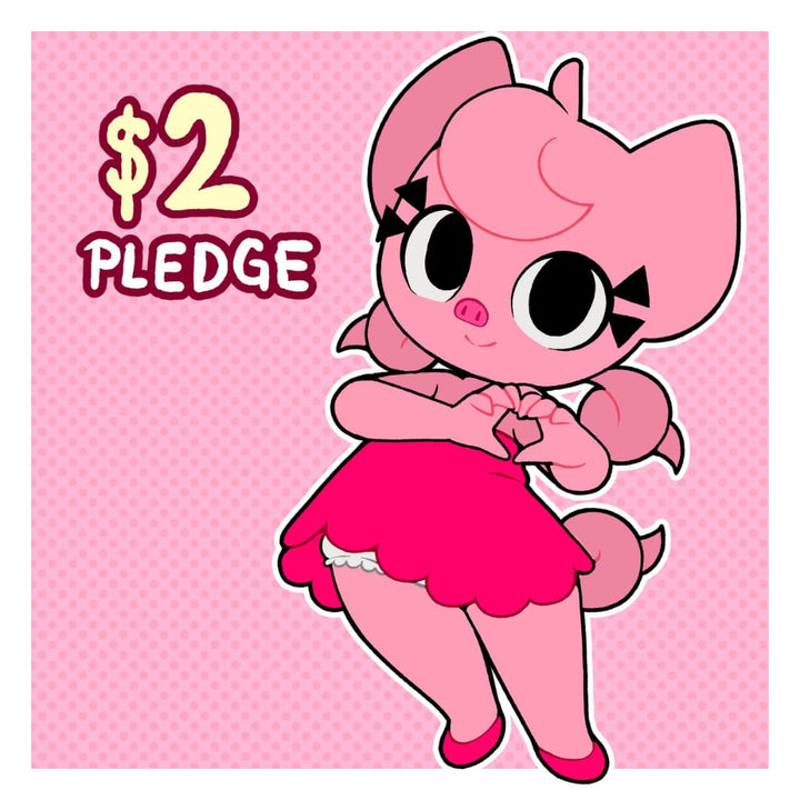 Mina the Piggy Plushie