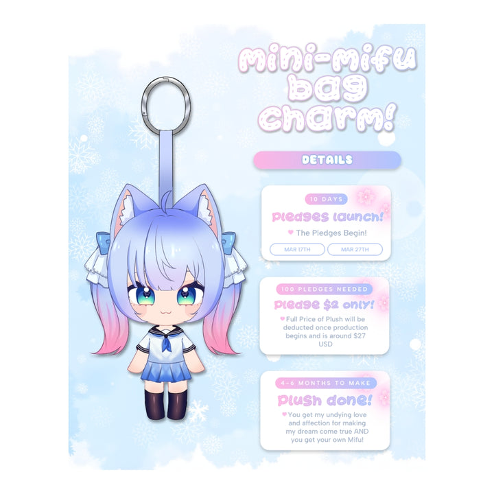 Mini Mifu Bag Charm
