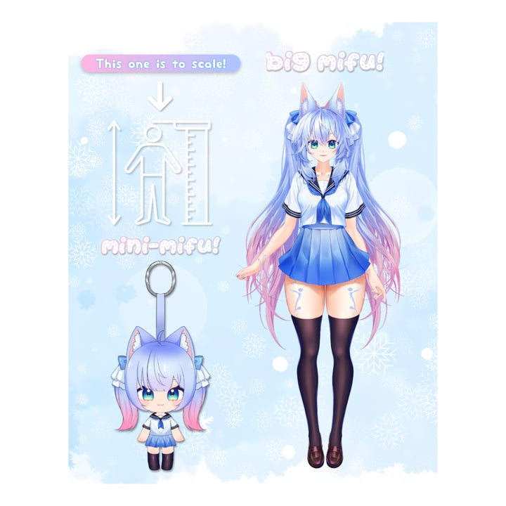 Mini Mifu Bag Charm