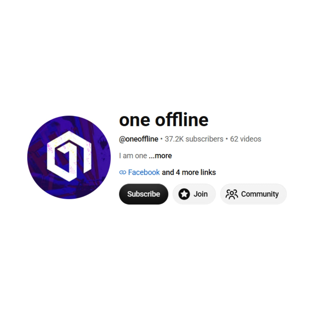 One Offline Plush