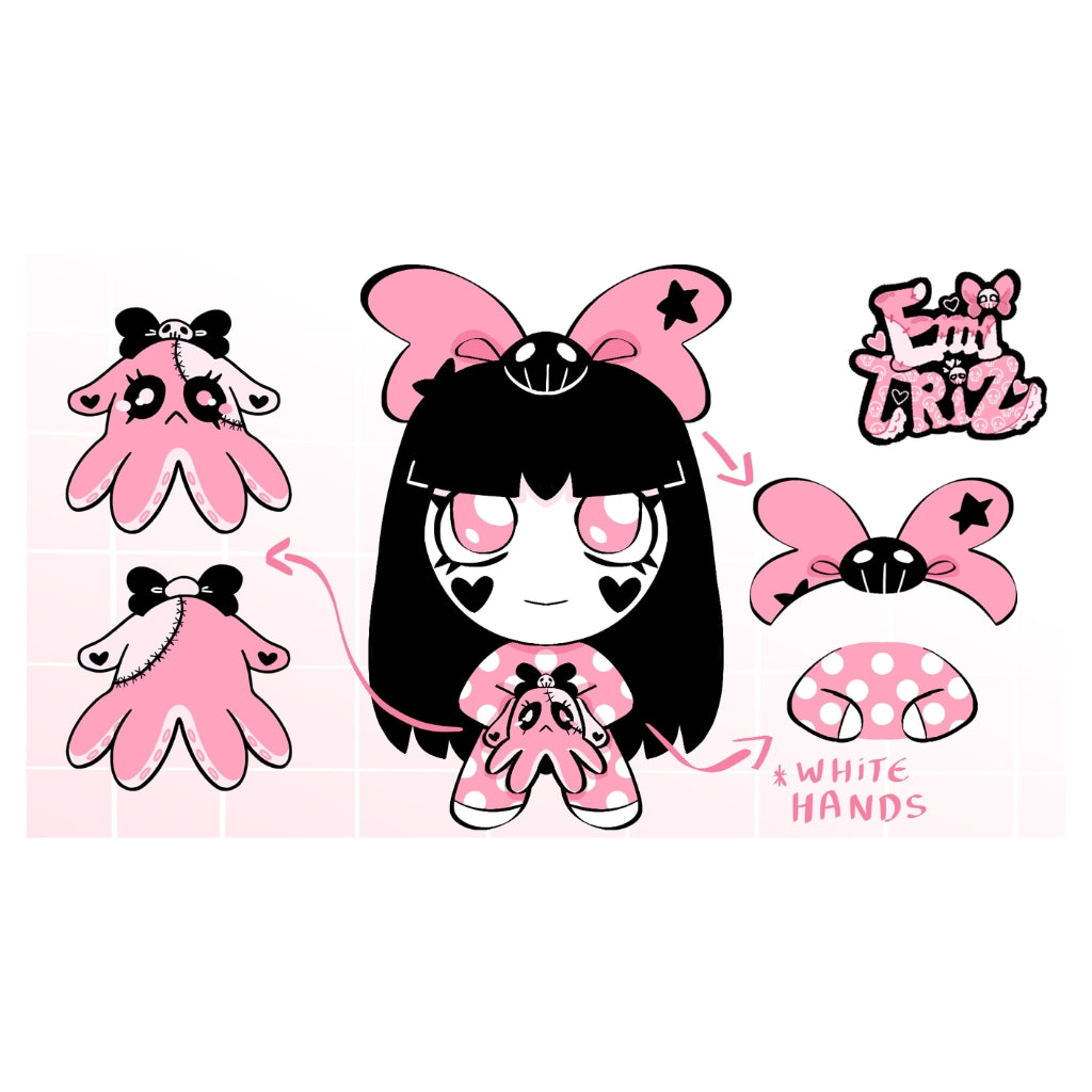 Pelúcia Emitriz e Trixy // Emitriz and Trixy Plush