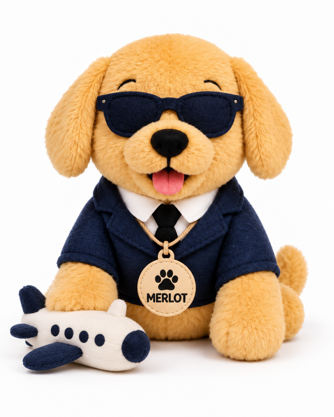 Merlot The Goldie Plush