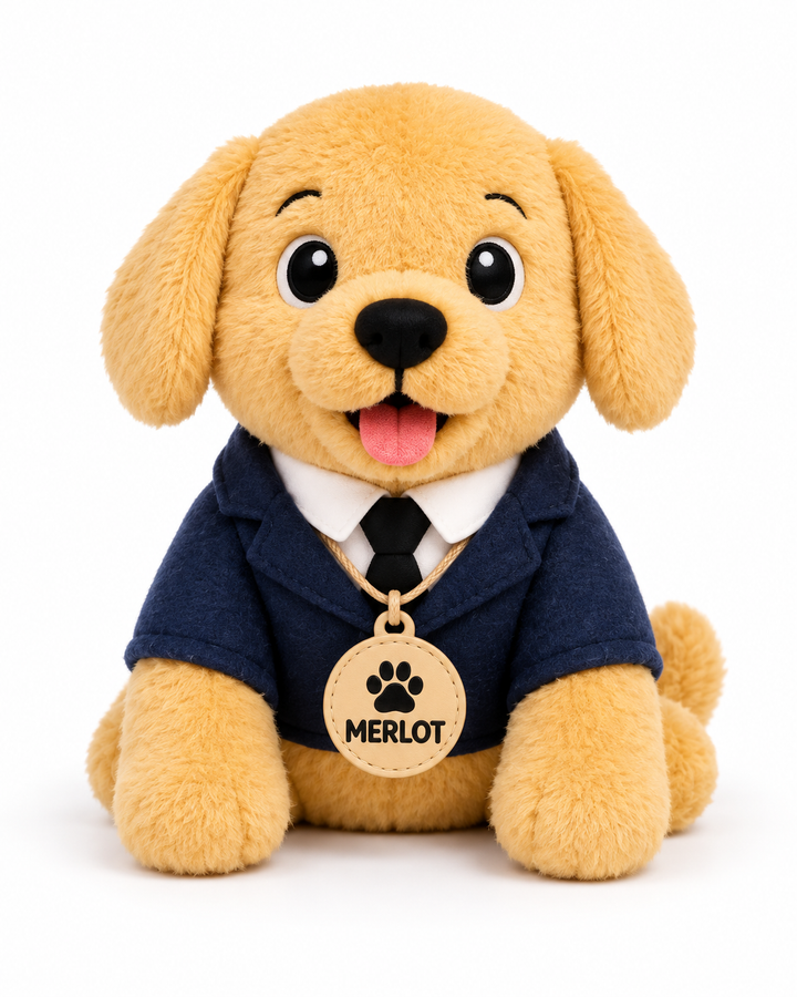 Merlot The Goldie Plush