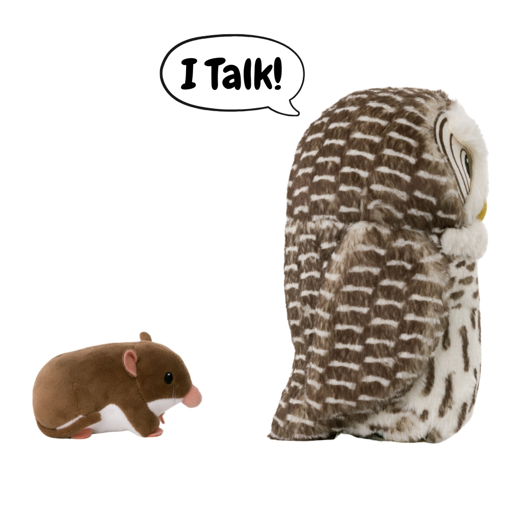 Pierce the Barred Owl Plush - With Sounds!