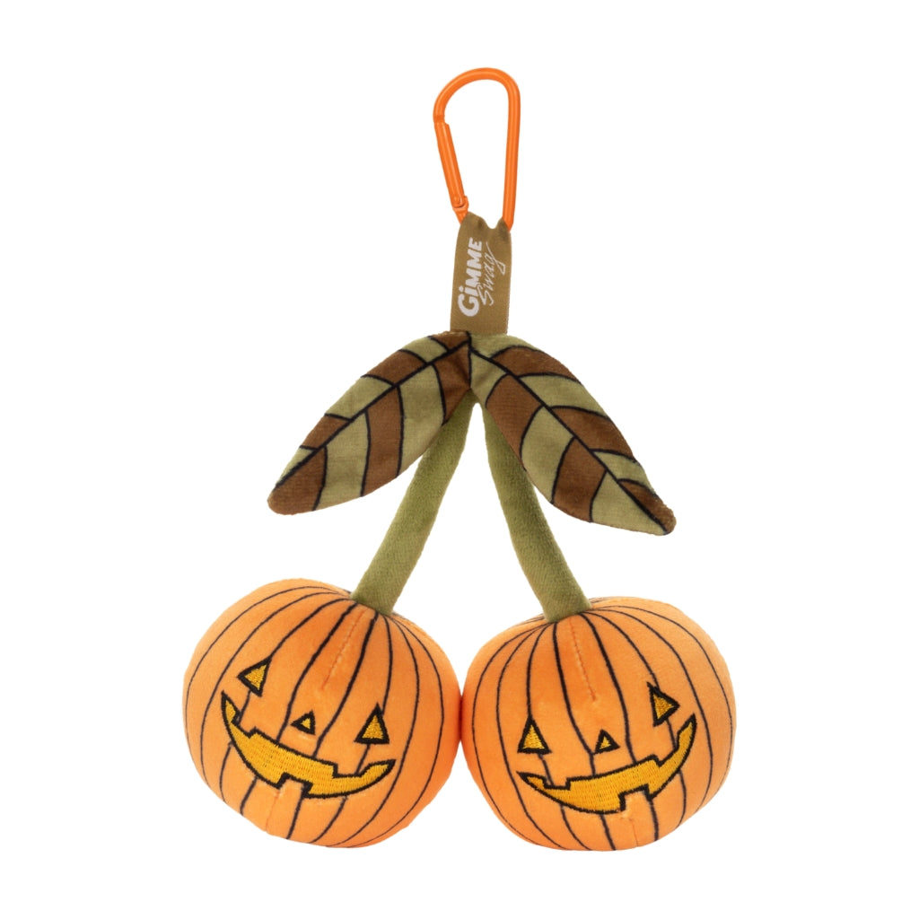 Pumpkin Cherries Bag Charm