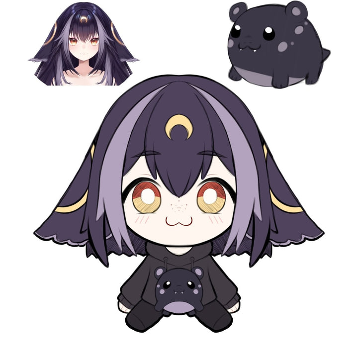 Shade and Pea Chibi Plushie