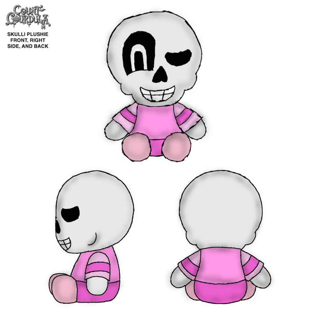 Skulli Skeleton Plush