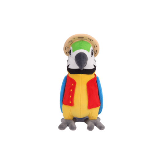 Straw Hat Parrots Plush