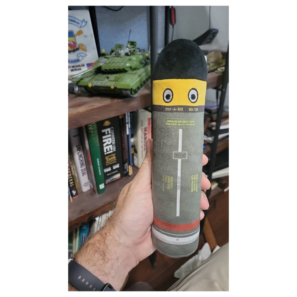 Emotional Support Missile Plush