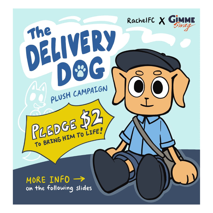 The Delivery Dog Plush