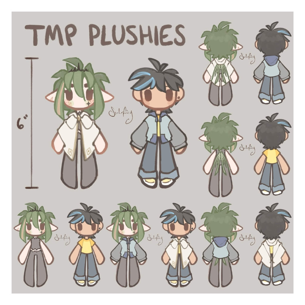 The Moth Prince Official Fern + Arcade Doll Duo