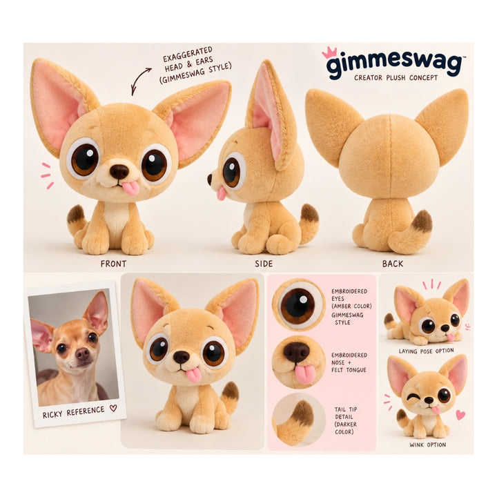 The Official Ricky Martin Chihuahua Plush