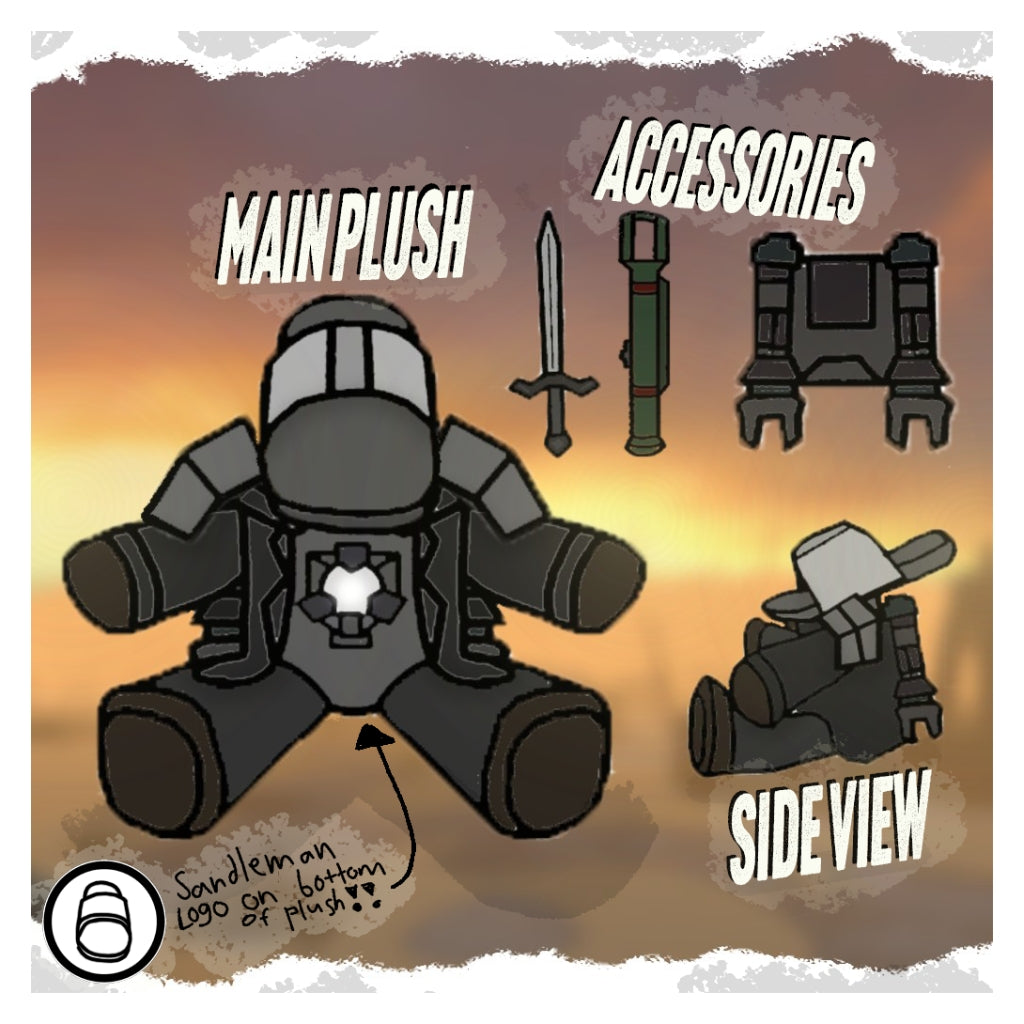 Titan Sandleman Plushie