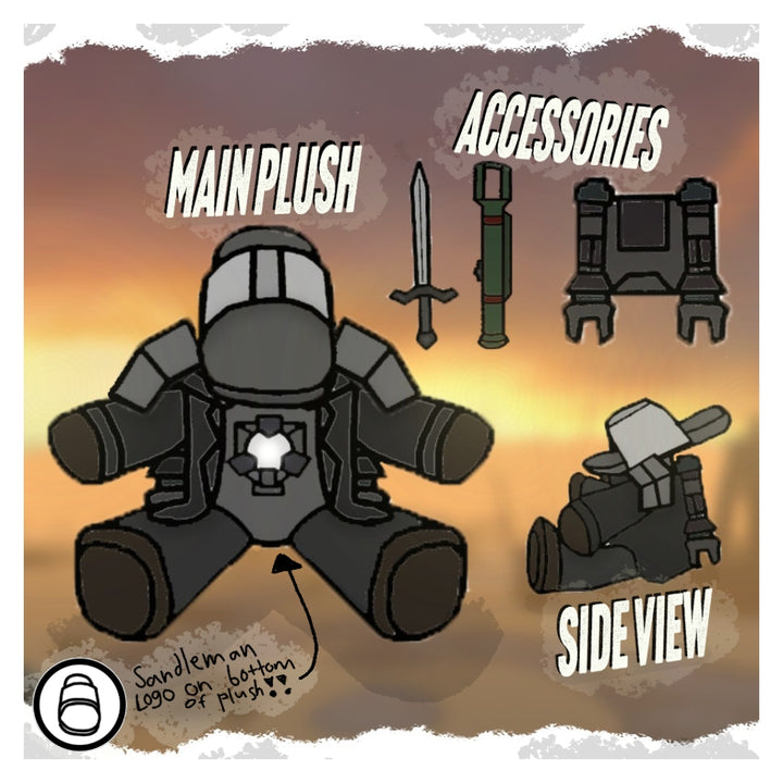 Titan Sandleman Plushie