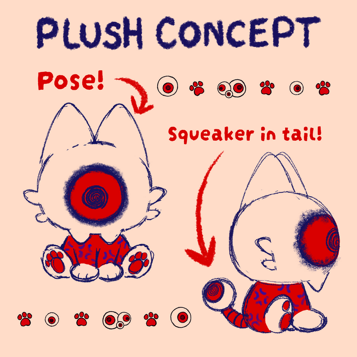 Bulbi Cat Plush