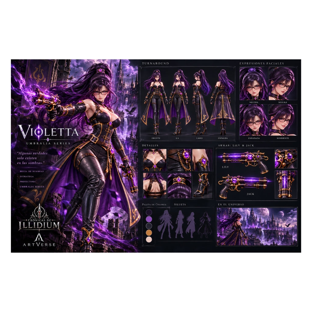 Violetta Figure — Umbralia Series | ARTVERSE