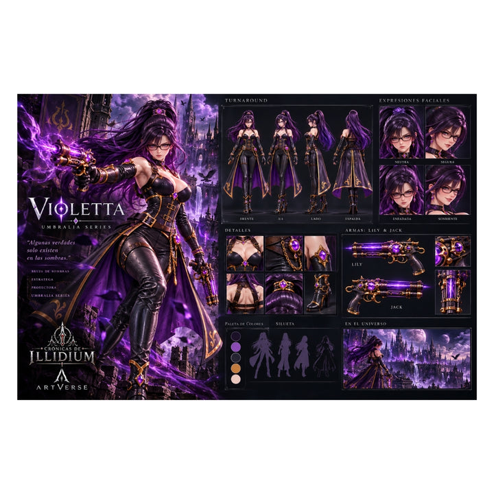 Violetta Figure — Umbralia Series | ARTVERSE