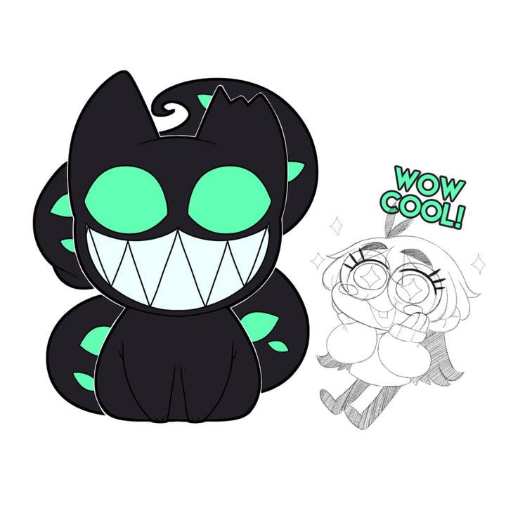 Void Cat Triton Plush