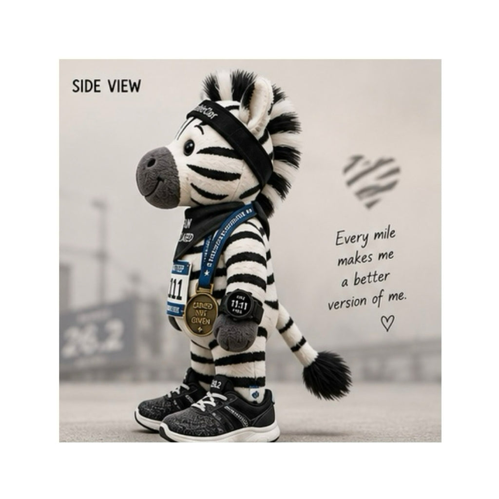 Zeke the Zippy Zebra Plush