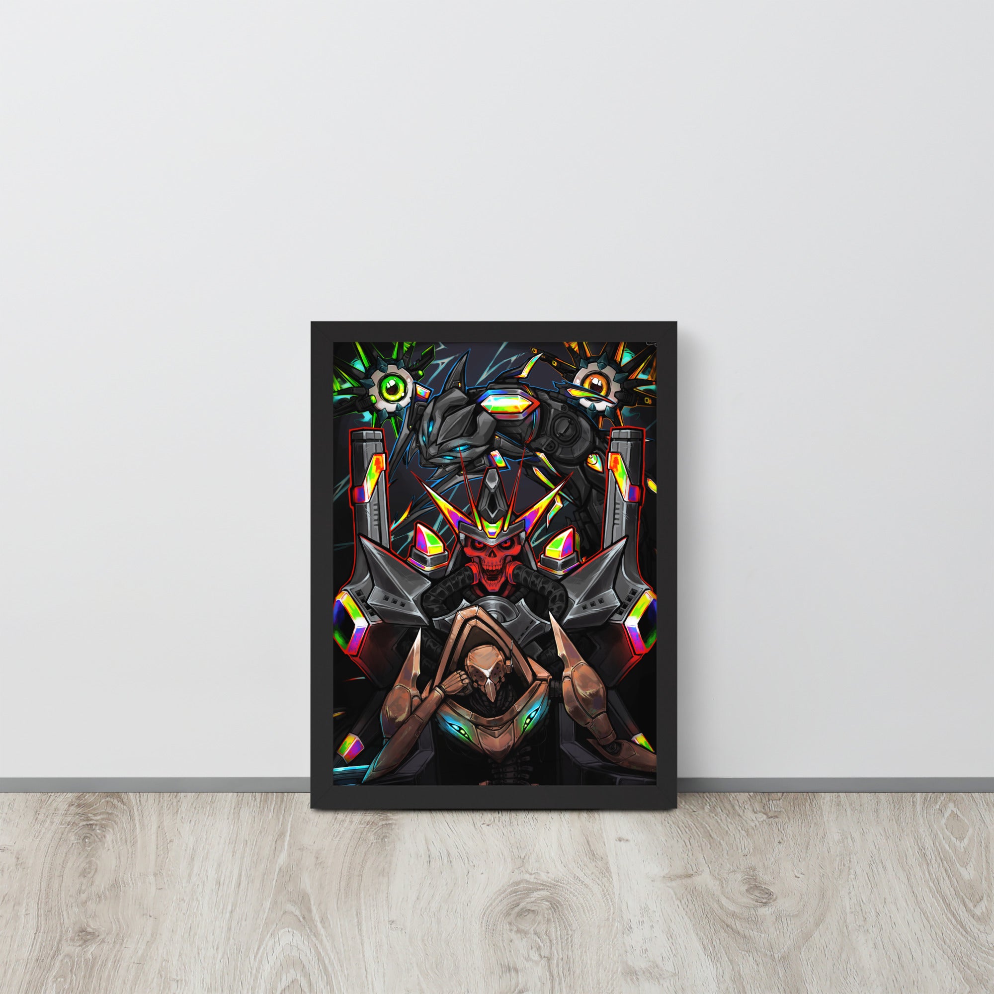 Exo Mechs Framed Poster - Matte – Gimme Swag