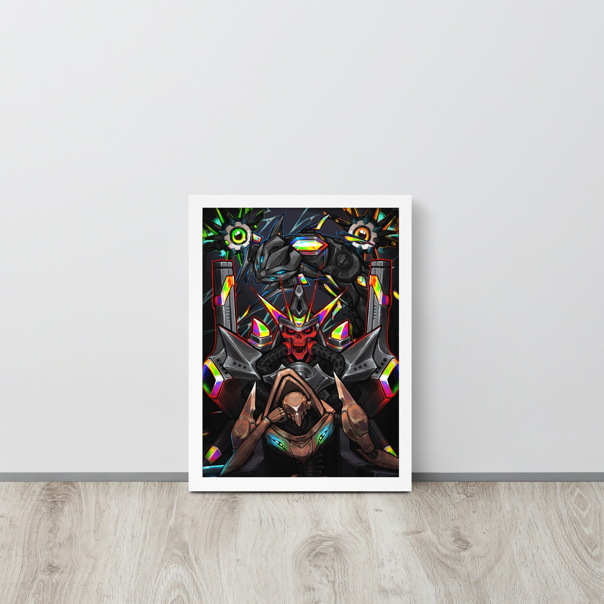 Exo Mechs Framed Poster - Matte – Gimme Swag
