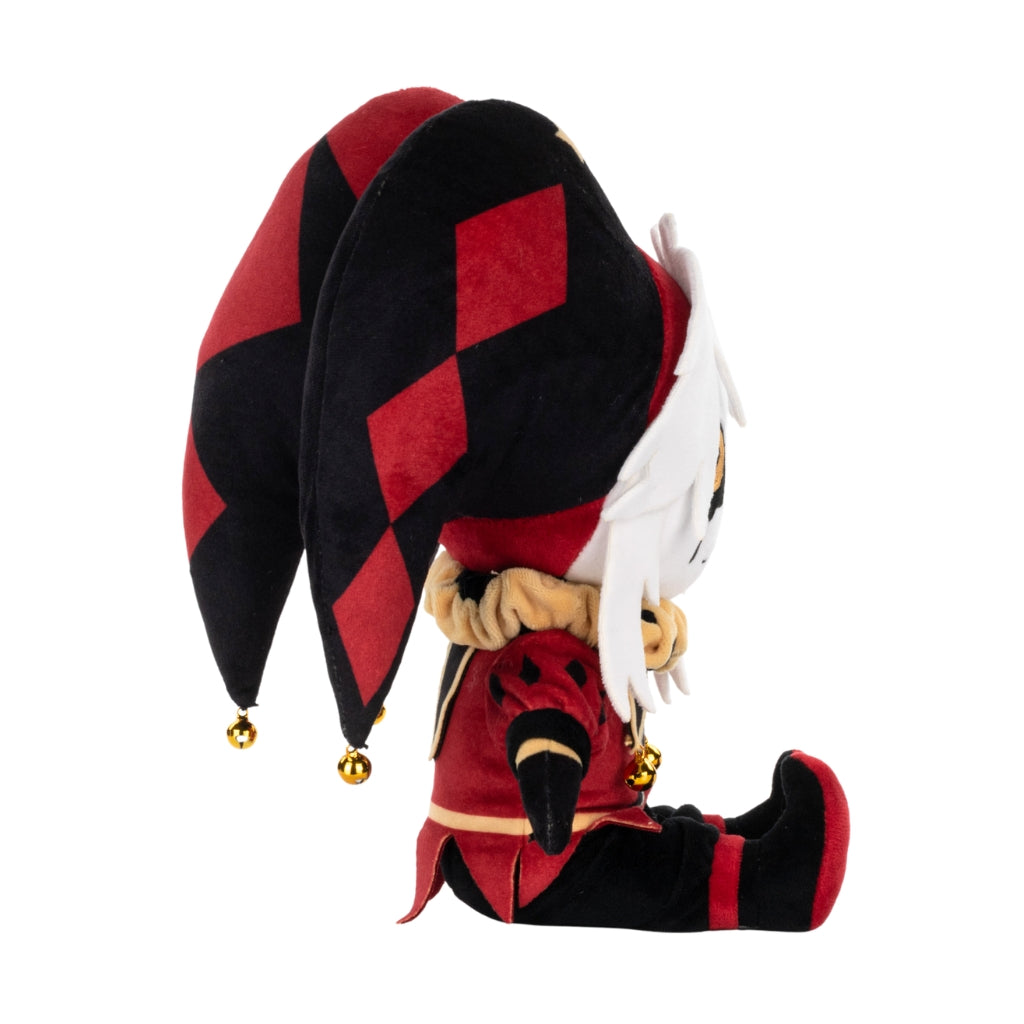 Official Pierrot Plush collectible from The Freak Circus, right side view