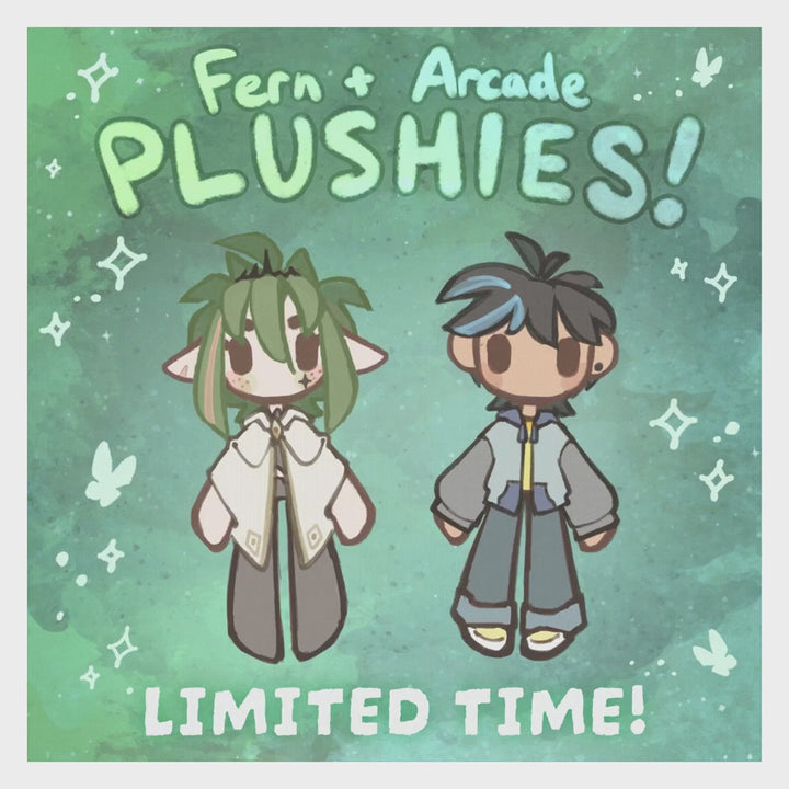The Moth Prince Official Fern + Arcade Doll Duo